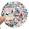 100x Soccer Stickers Sports Stickers Graffiti Stickers Skateboard Decals Football Theme Art Stickers