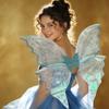 Fairy Butterfly Costume Wings For Kids Dress Up Party With Gold Detailing For Festival Celebrations