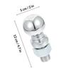 Trailer Hitch Ball 50Mm For Towing Trailer Yacht Car Tow Mount Replacement Heavy Duty Chrome Plated Corrosion Resistant