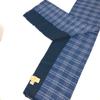 LOEWE Anagram Check Fringe  Scarf wool blue Unused