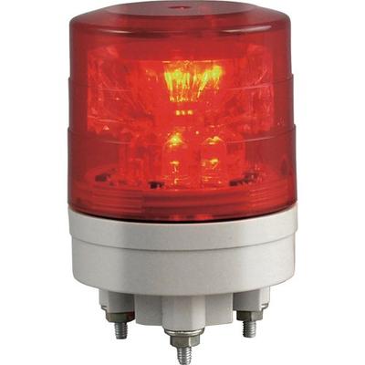 NIKKEI Nikoslim VL04S Type LED Rotating Light, 45mm Diameter, Red, VL04S024NR