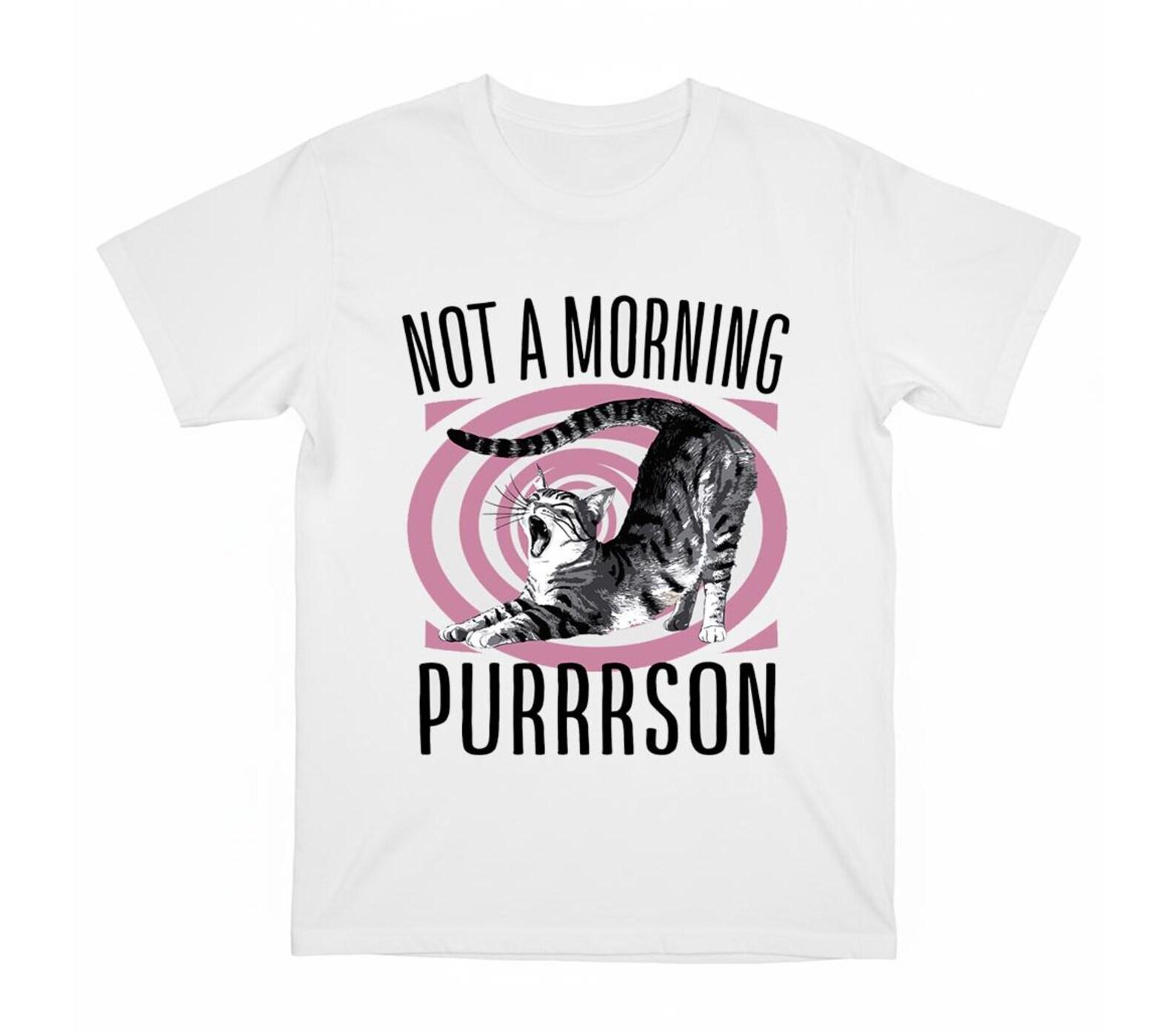 Purrson Funny cat shirt •Cat meme shirt •Cat lover Gift •Silly Cats Shirt •Silly Kitten Tshirt •Cute Kitten Tee •Cat Mom Dad Gift 3XL