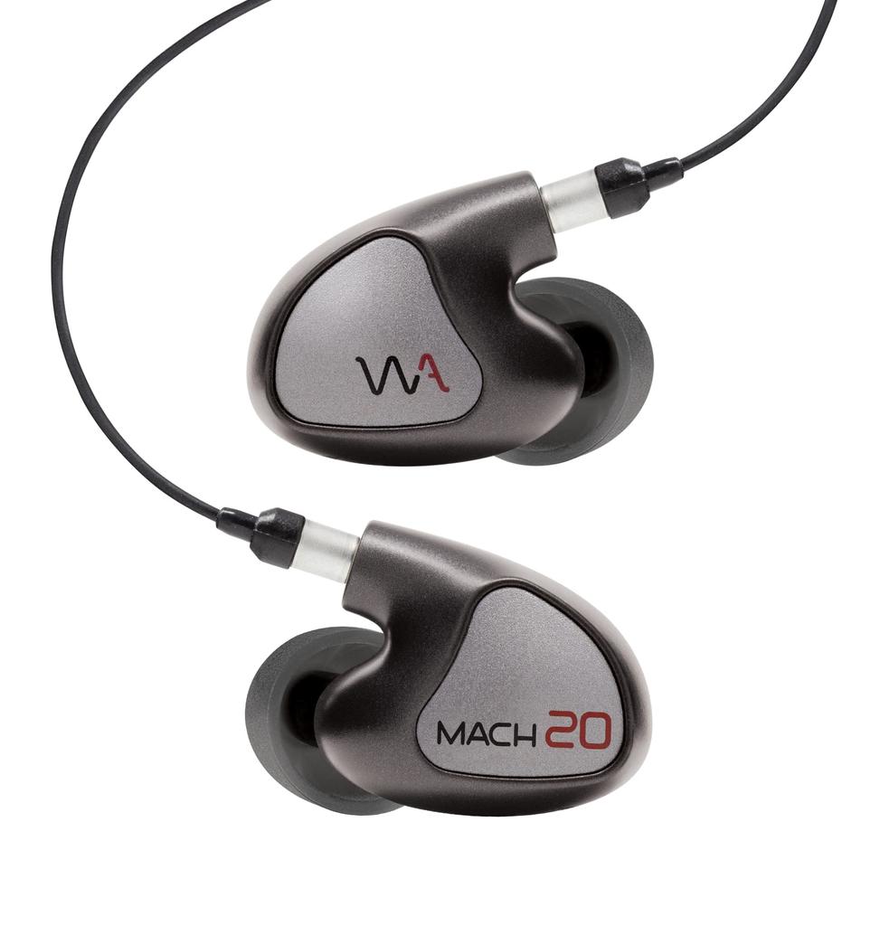 Westone Audio MACH Series WA-M20 Universal IEM, Gunmetal Gray [2BA]