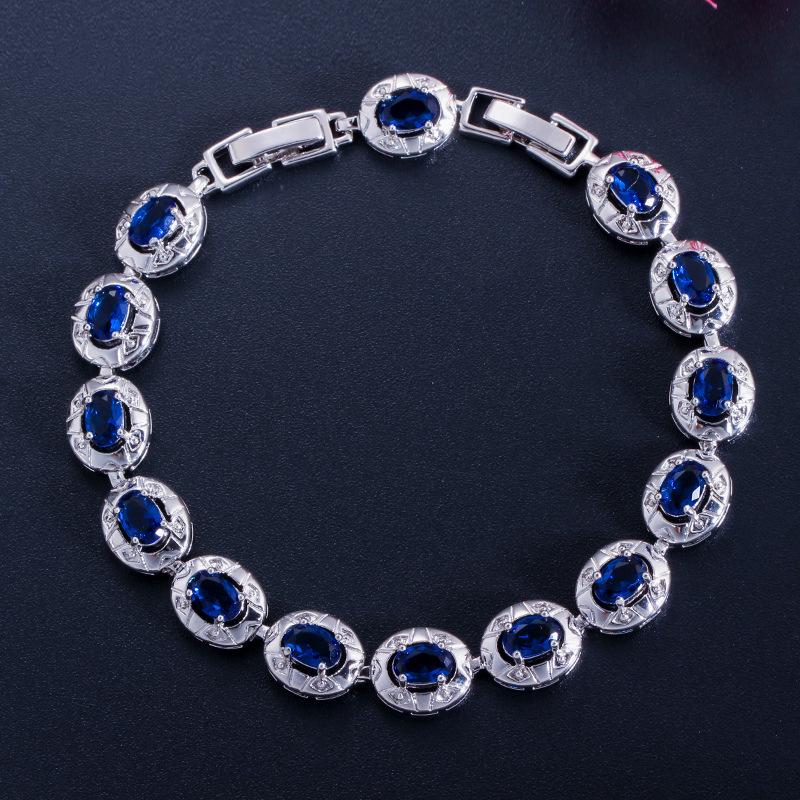 Zircon Bracelet, Female Birthday Gift, Crystal Bracelet, Jewelry.