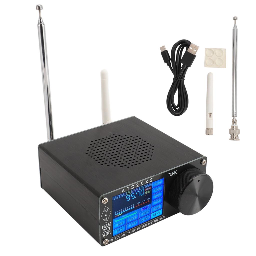 For ATS25X2 Si4732 Full Band Radio Receiver FM LW MW SW SSB Frequency Radio Receiver Portable