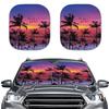 Car Sunshade Bohemian Wind Visor Aluminum Foil Sun Shield Car Sunshade Printing