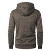 Men's Spring and Autumn Outerwear Sports Fitness Coat Casual Hoooded Knitted Jacket