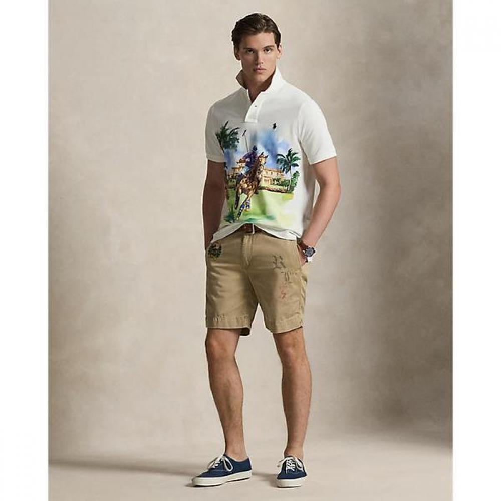 Polo Ralph Lauren Men S claSSic Fit meSh Graphic Polo Shirt Mnpokni1n823888100