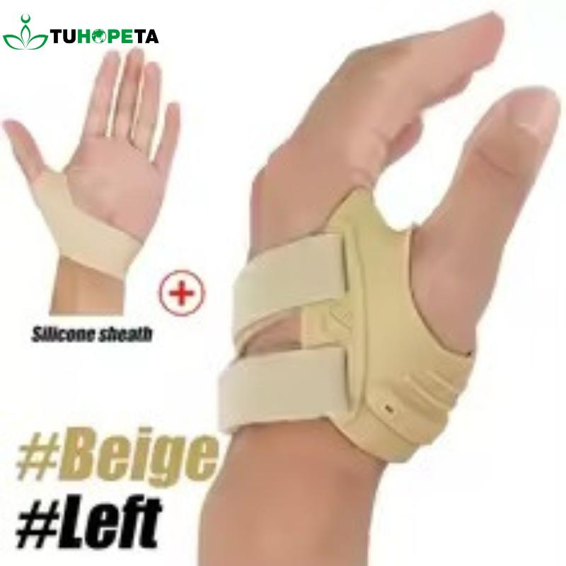 Тухопета Ортез-поддержка большого пальца Стабилизатор сустава CMC Ортез-шина Spica для облегчения боли при остеоартрите, тендините, артрите S