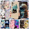 For Xiaomi Redmi Note 10 Case Note 10S Cute Cartoon Painted Cover Soft Silicone Case For Redmi Note 10 Pro Max Note10 10S Fundas