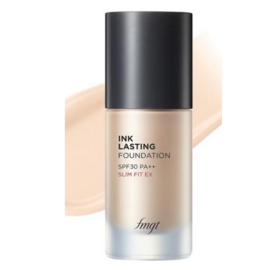 a0570 THE FACE SHOP Ink Lasting Foundation Slim Fit EX 30ml