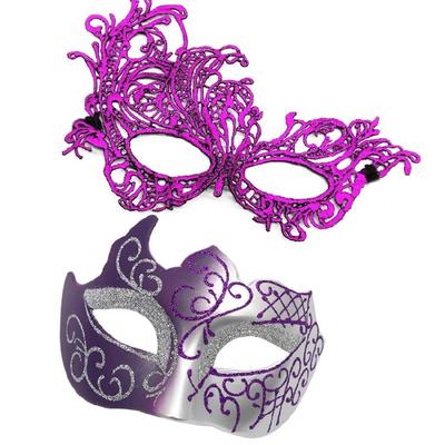 Couple Masquerades Masks Set Venetians Party Mask Costume Mask Mardi Gras Mask Half Face Mask Eyemask for Women Men Gifts