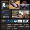 Blackview Fort 5 Android 16 Téléphone Portable Incassable,6.78'', 36Go+256Go ,120Hz,108MP+50MP+13MP,IP69K/NFC - Jaune