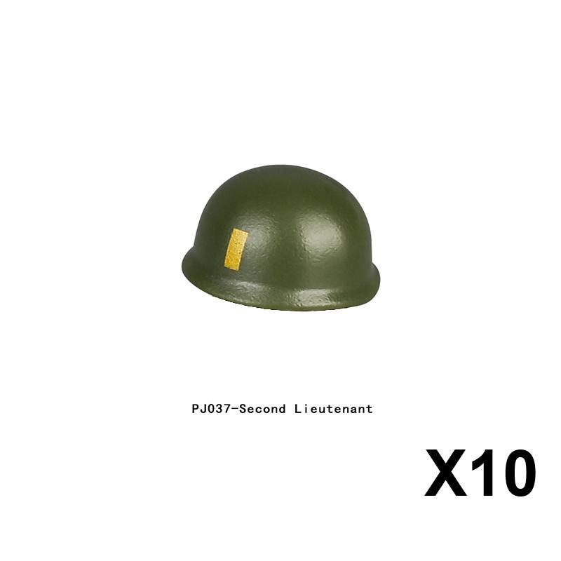 Military Building Block Set Military Supplies Waffen Accessory Soldier Colonel Helmet Gun Rifle M16 Waffen Box Ammunition Brick Toy