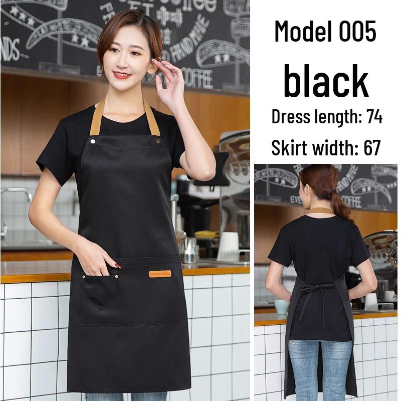 Waterproof and Stain-Resistant Catering Apron with Logo for Restaurants, Cafes, and Hotels