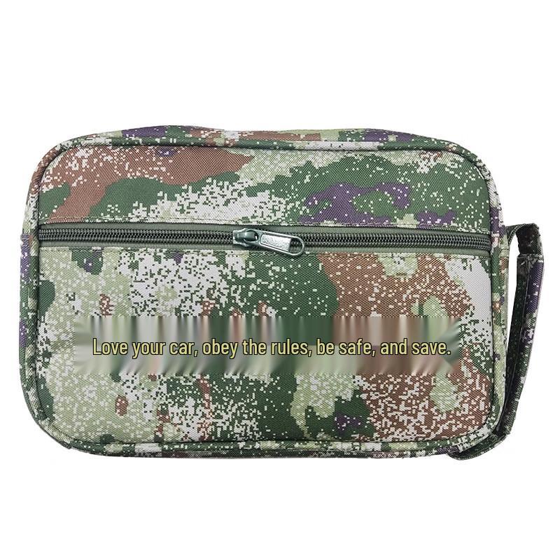 Jungle Fox Camouflage Car Organizer Bag