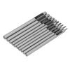 Leather Punch Set 10 Pcs High Carbon Steel Strong Durable Size Marking Leather Punch for DIY Leather Craft