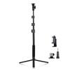 54 inch Extendable Selfie Stick Tripod Stand Aluminum Alloy with Detachable Desktop Tripod Phone Holder Sports Camera