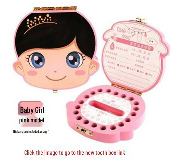 Children's Wooden Keepsake Box for Baby Teeth, Hair, and Umbilical Cord