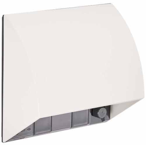 Panasonic WK4603W Smart Grounding Waterproof Triple Outlet, Preventive Type, Earth Terminal Type, For Exposed and Recessed Use, White