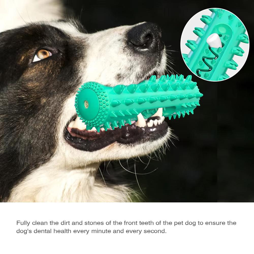 Pet Chewing Toys Lnteractive Training Rectangular Chew Squeaky Toy Elasticity Soft Pet Tooth Cleaning