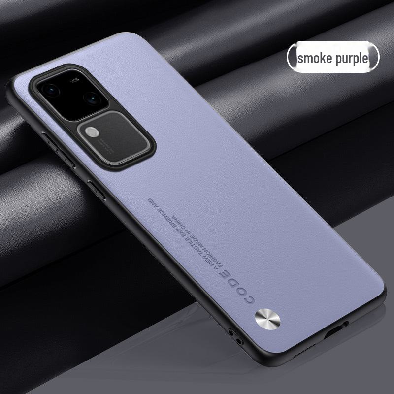 

Чехол для мобильного телефона Vivos18pro из кевлара: Новый простой кожаный защитный чехол полного покрытия для S18/S16/S15. Vivo S12