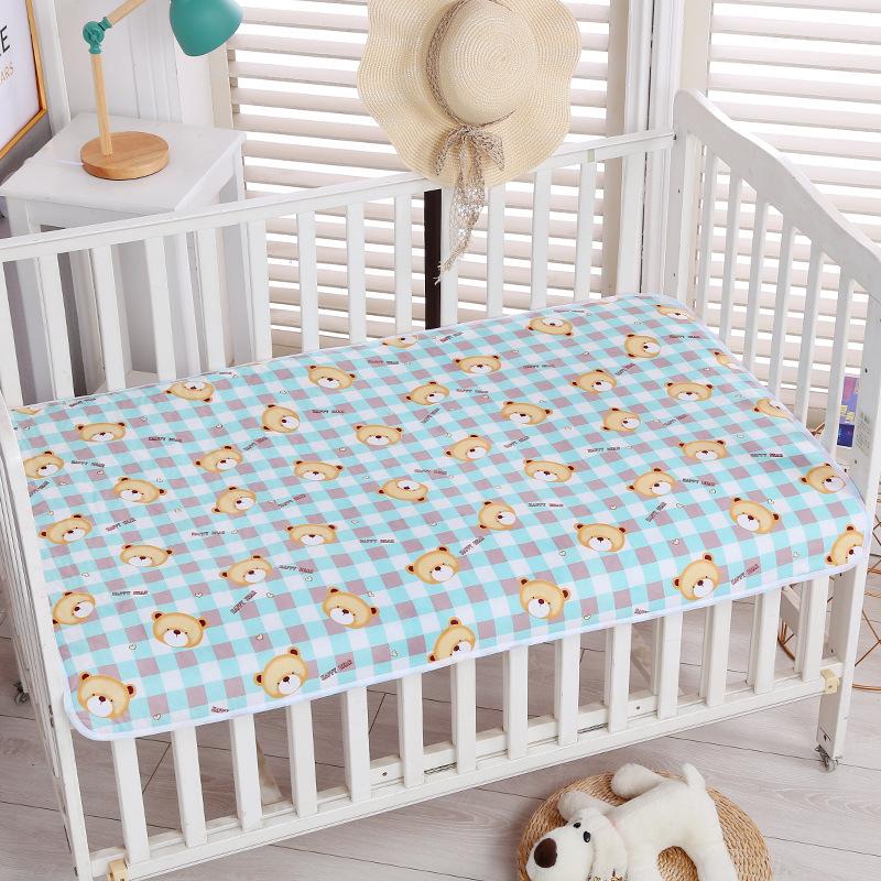 Baby Diaper Waterproof Mat Portable Diaper Changing Pad Cartoon Reusable Infant Bedding Nappy Mattress Changing Mat