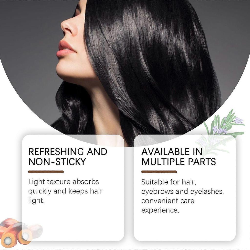 Olio Essenziale Hoegoa Batana per la Cura dei Capelli Riduce i Capelli Fragili, Rendendoli Lisci, Lucidi, Naturalmente Voluminosi e Senza Crespo