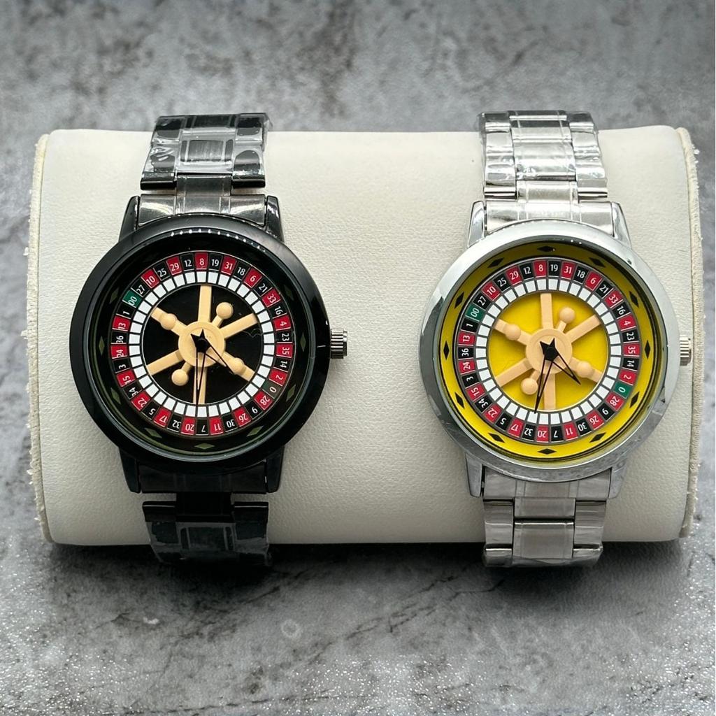 Top Luxury Men's Watch Stainless Steel Alloy Watch Men's Gambling Watch Quartz Watch