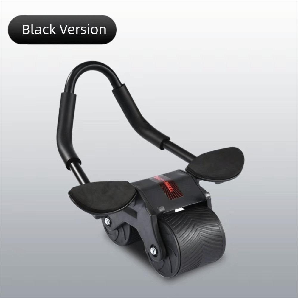 Elbow Support Ab Roller Wheel Automatic Rebound Fitness Equipment Core Strength Training