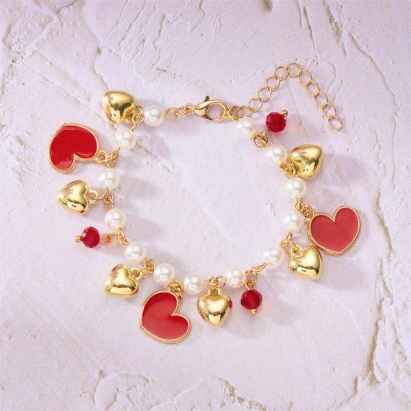 Fashion Fruit Charm Bracelet Symbolizing Sweetness and Good Fortune Suitable for Youthful Women and Fashion Enthusiasts