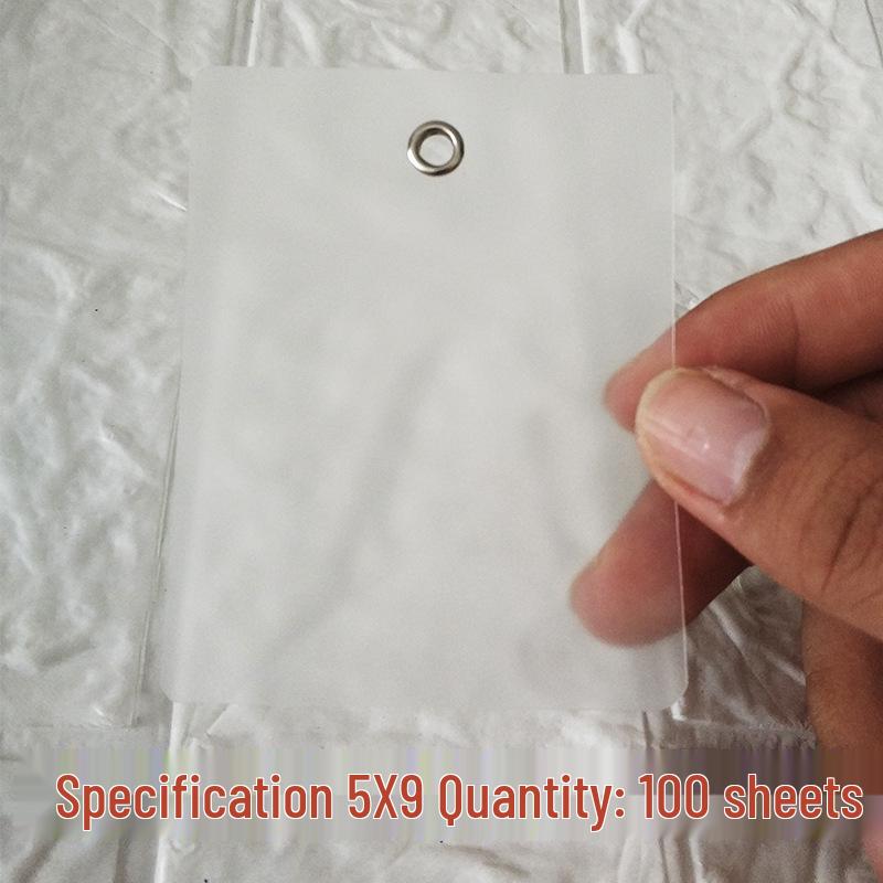

Clear Frosted Express Delivery Hang Tag for Plants and Trees