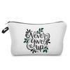 Women Flower Print Cosmetic Bag Toiletries Organize Travel Storage Case 6778