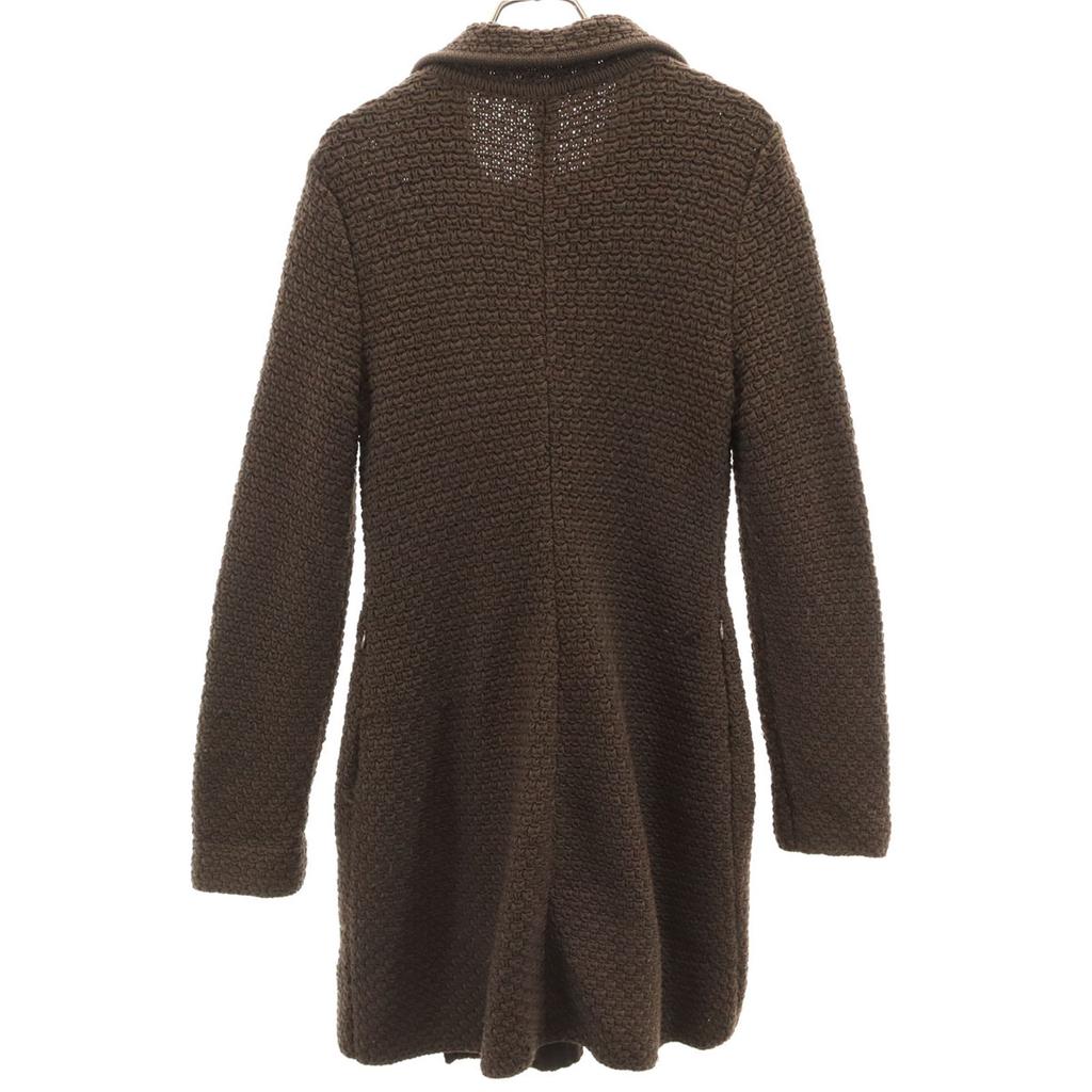 FOXEY BOUTIQUE made in Japan knit coat Brown Women Used