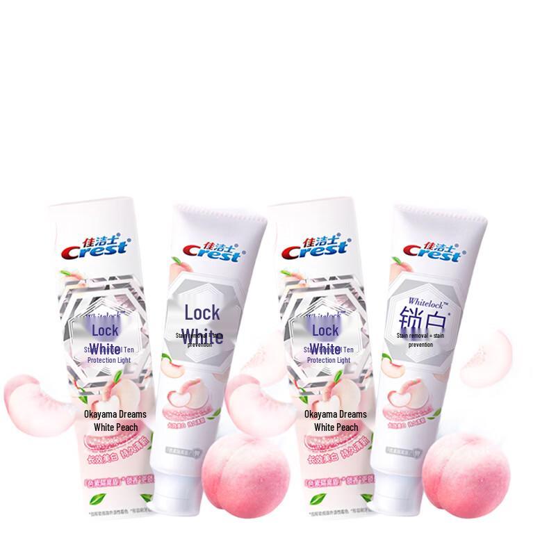 Crest Dual Color Lock Whitening Toothpaste