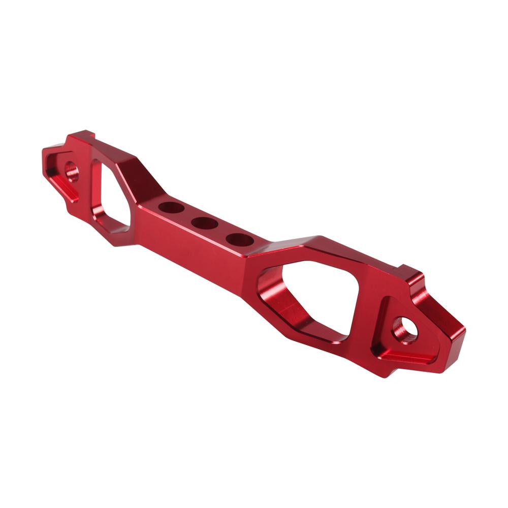 Red Aluminum Battery Tie Down Bracket Battery Hold Down Set for 31 31A 31T 40R