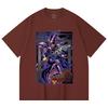 230 Gsm 100% Cotton Yu-Gi-Oh V5 Mago Oscuro Print Unisex Heavy Cotton T Shirt