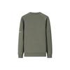 ANTA Men's Basic Logo Crew Neck Sweatshirt Army Green 952547713-2