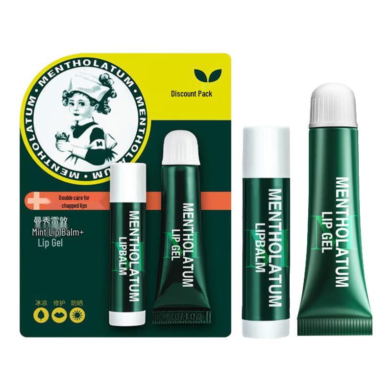 Mentholatum Mint Lip Balm & Lip Jelly Set