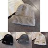 Wool Blend Knitted Hat With Bow Decor For Women Autumn Winter Fashion