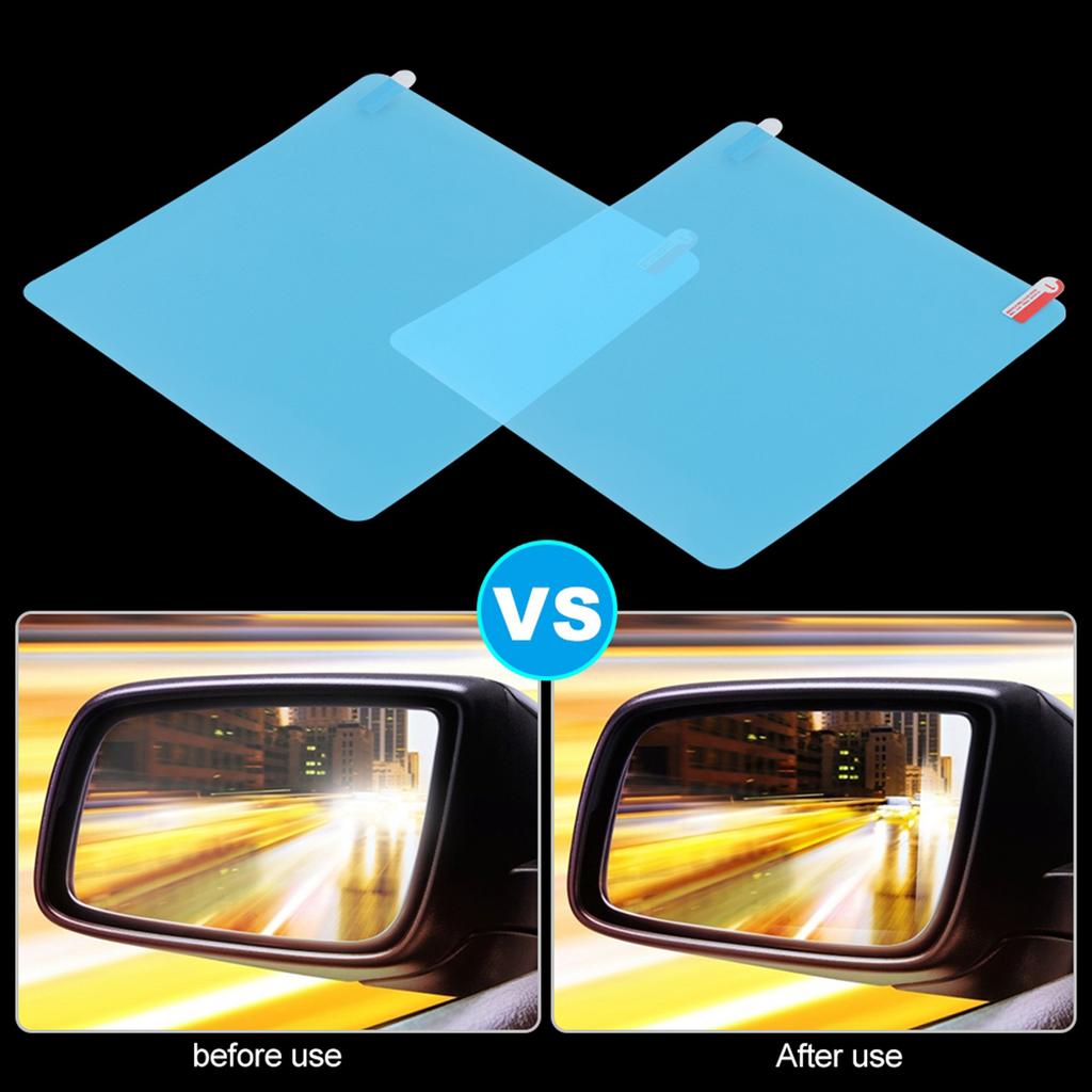 Car Rainproof Rearview Mirror Sticker Anti Fog Film  Ive Rain   for SUV Truck