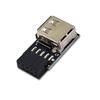 Desktop PC 9 PIN To USB 2.0 Female Port Expansion Adapter Support USB 1.1 for Wireless Mouse Receiver