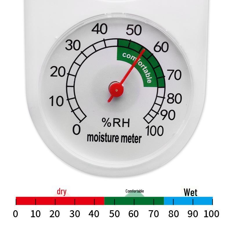 Wall-Mounted Indoor Thermometer & Hygrometer for Temperature, Humidity, Planting, Breeding, Freezing.