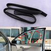 Car Front Right Door Glass Sealing Strip Black Rubber Fit For Toyota Corolla ZZE122 ZRE120 2004-2008 2009 2010 2011 2012 2013