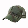 Atmungsaktive taktische Baseballkappe mit Netzmuster, Tarnkappe, Herren Outdoor, Militärtraining, Visier, Camping, Angelkappe