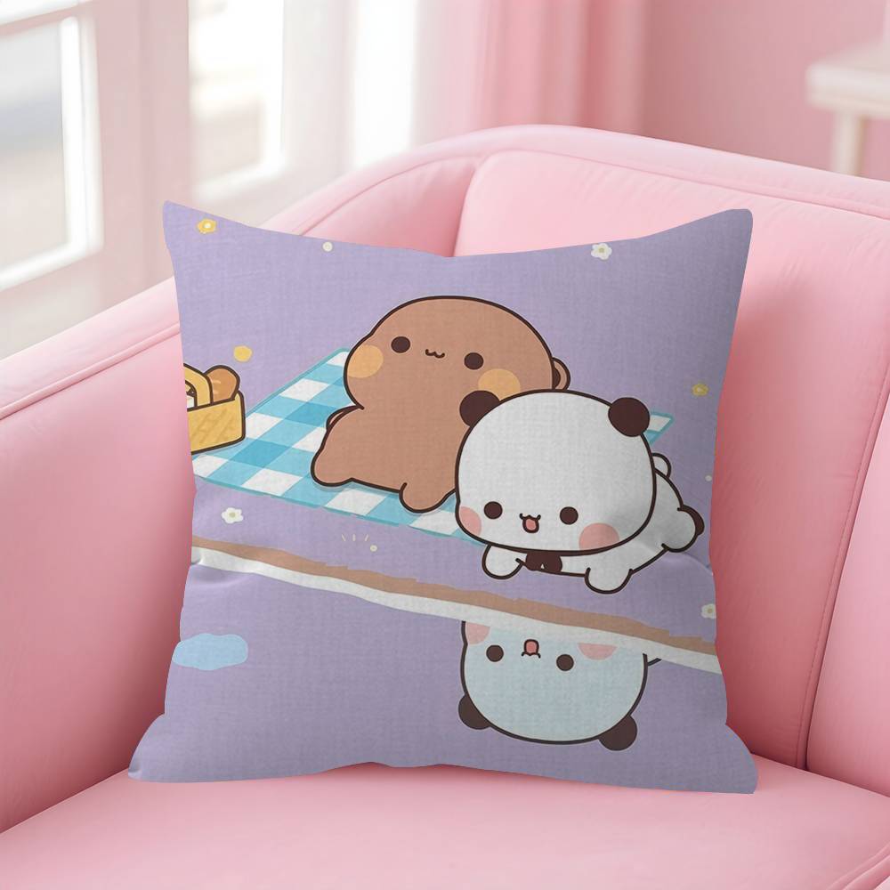 Cute Bubu Dudu Cushion Cover Pillow Cover Decor Pillowcase Printed Cushion Case For Couch