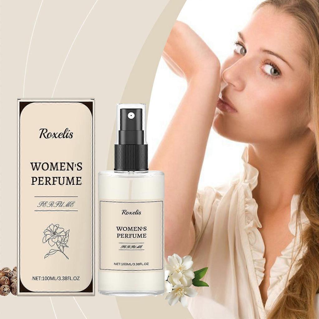 Roxelis Floral Women's Charming Perfume, Long-Lasting, Portable, Jasmine, Light And Fresh, Niche Women's Attractive Fragrance