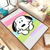 Snoopy Cartoon Print Rug Mat, Decorative Rug for Home, Bedroom, Bedside, Doormat, Bathroom Mat, Gift for Friends and Family.
