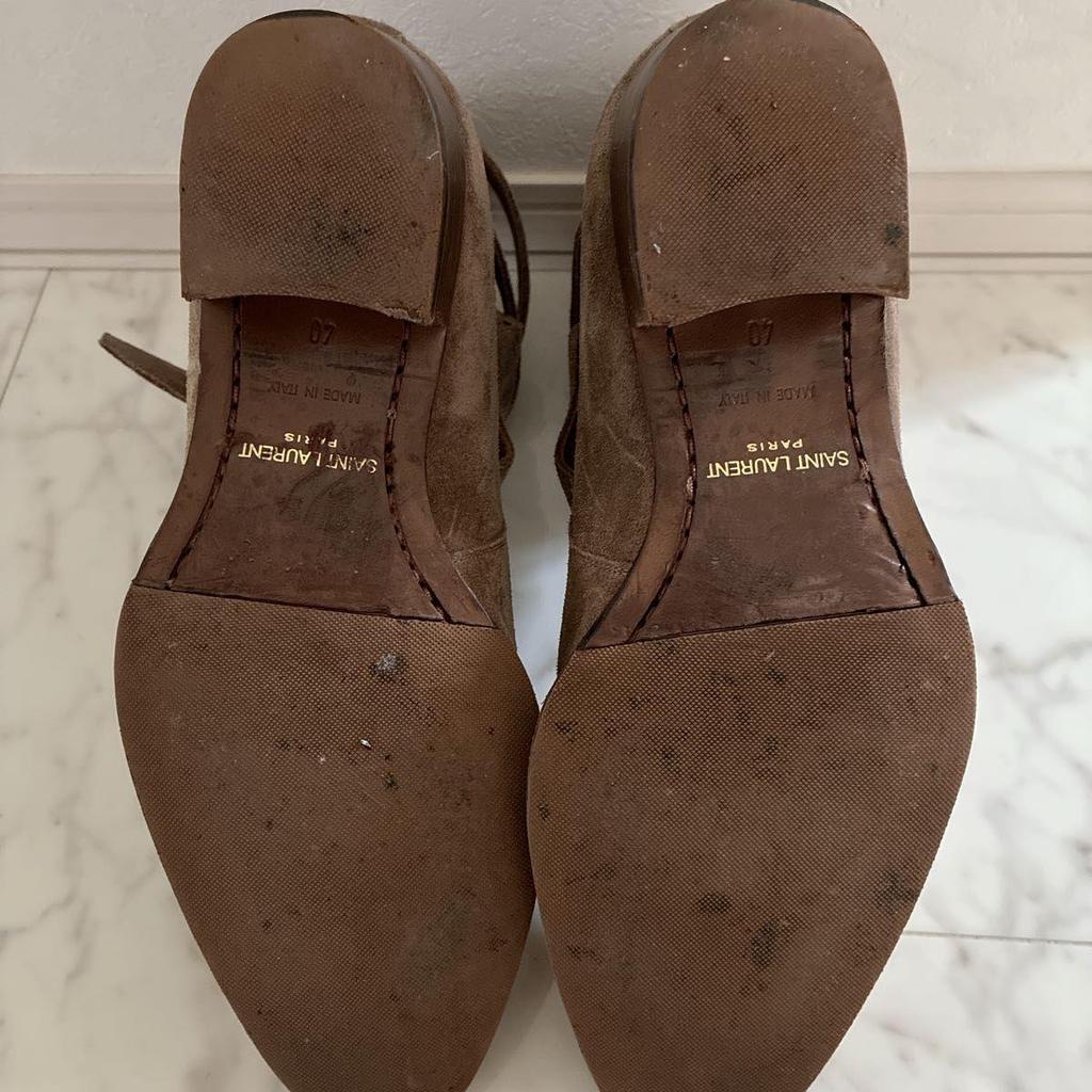 Used SAINT LAURENT Wyatt 30 Jodhpur boots