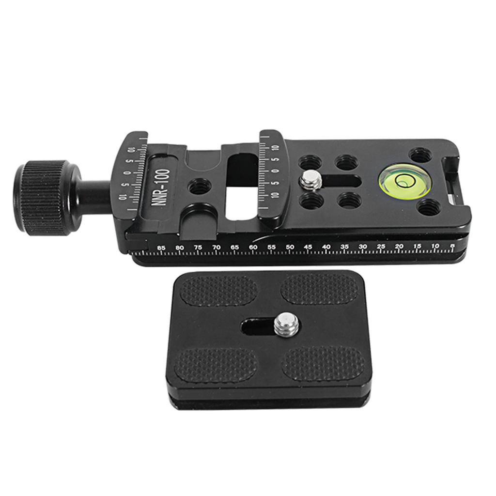Aluminium Alloy Camera Clamp Long Board Clip Seat Universal Quick Release Plate NNR100/NNR100S Optional Clamp Mount
